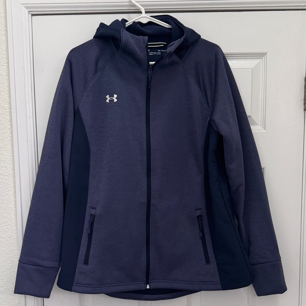 Under Armour Dark Blue Full-Zip Jacket